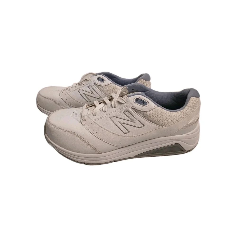 New Balance 928v3 Walking Shoes Women 11D White Leather Comfort Sneakers‎ #1477